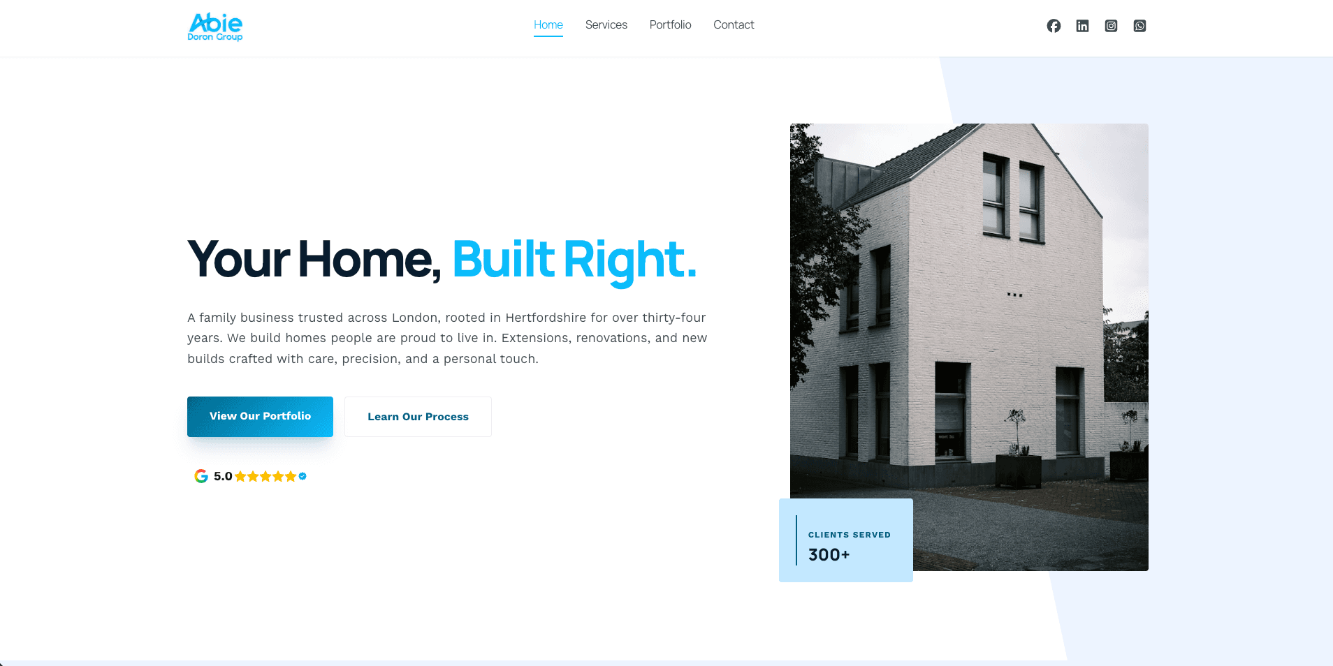 Abie Doron Group — featured project by Greyhound Software