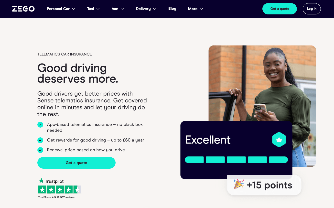 Zego Insurance — insurtech project