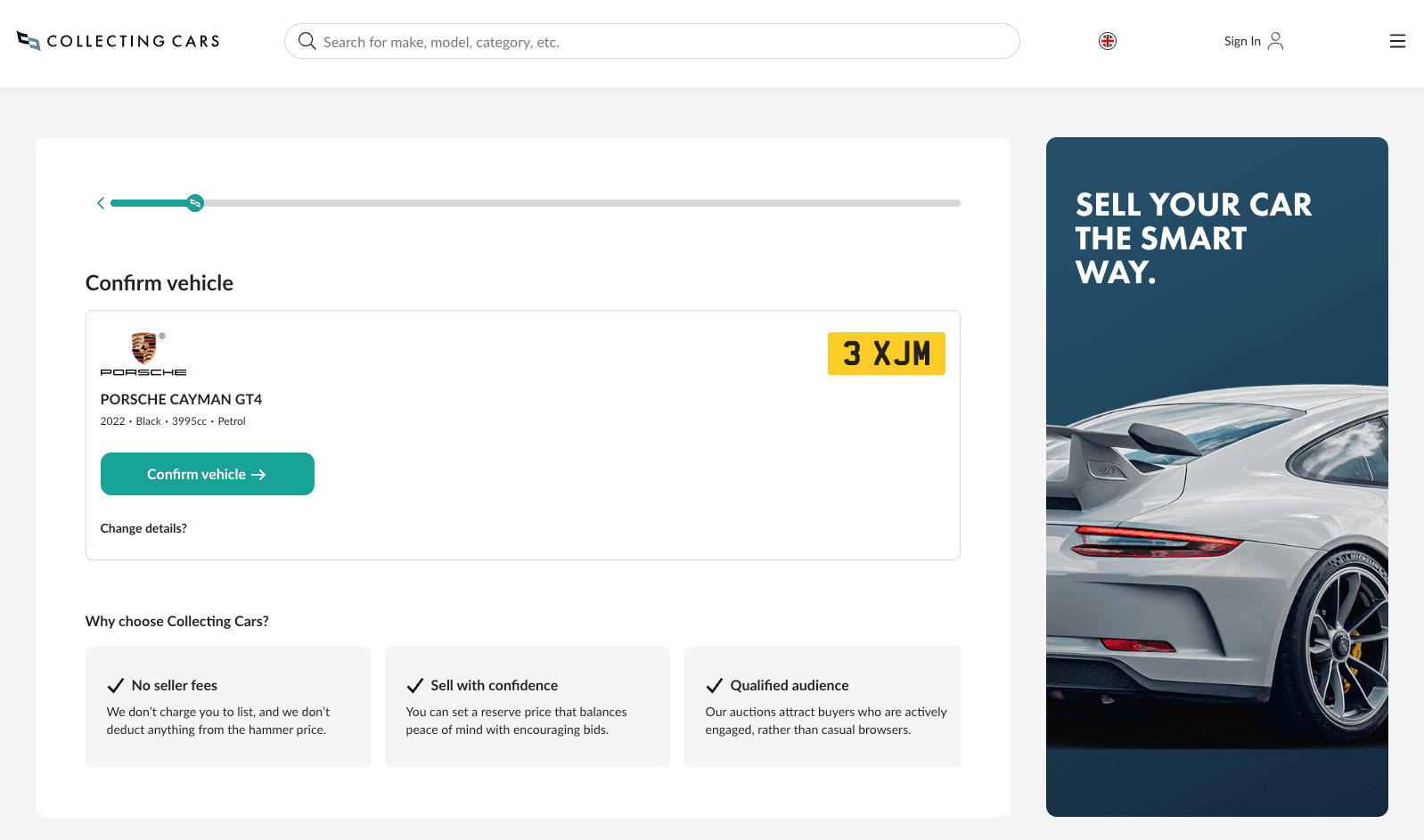 Collecting Cars — screenshot